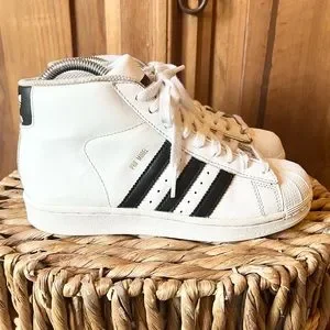 Adidas Superstar Adidas Womens High Top Top Sneakers Pink Adidas